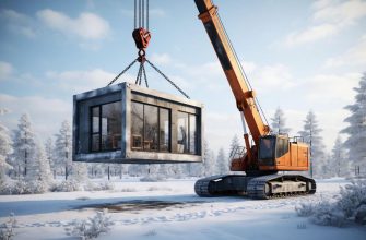 Перевозка бытовок манипулятором