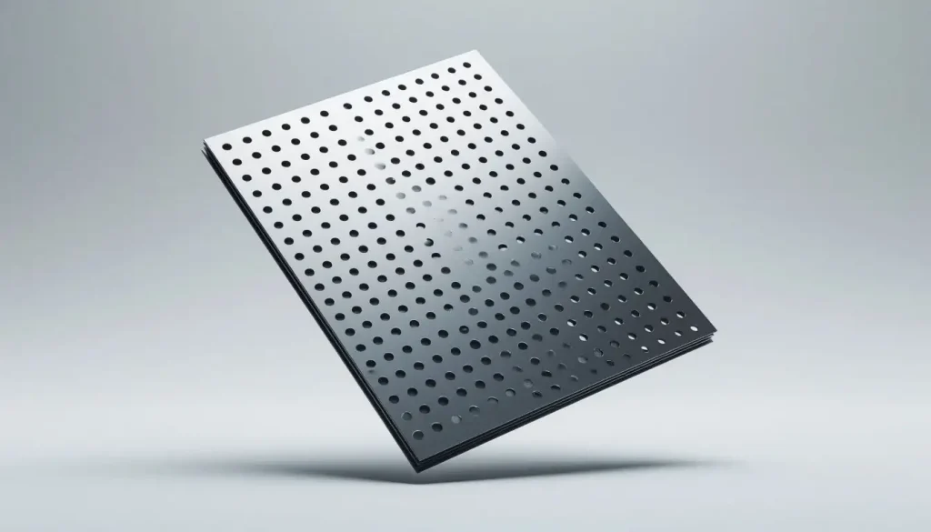 Стальной просечно-вытяжной лист