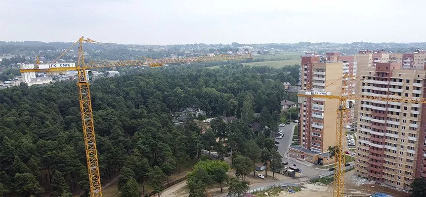 Аренда башенного крана